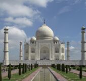Obrazek przedstawiający wizerunek Taj Mahal Agra w Indiach. Kultura biznesu