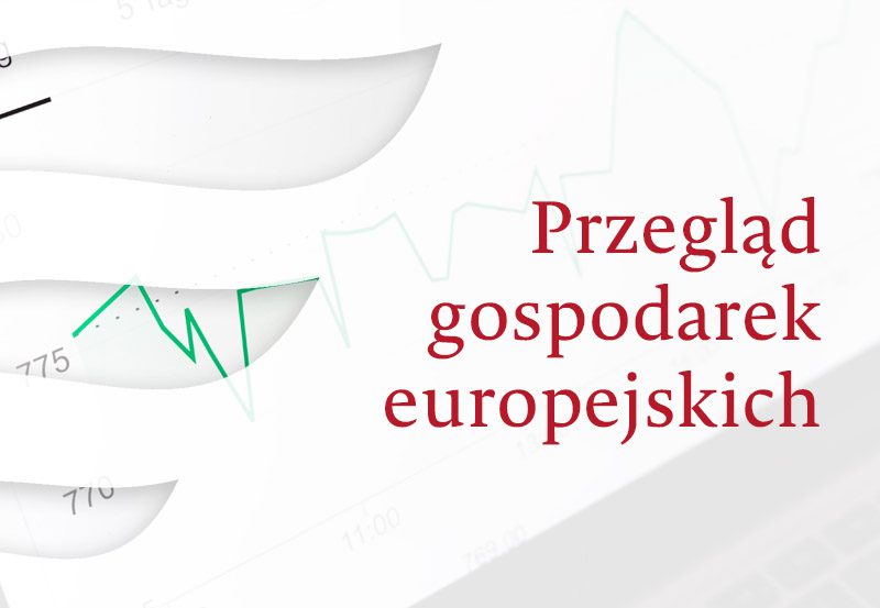 Przegląd gospodarek europejskich - okładka raportu