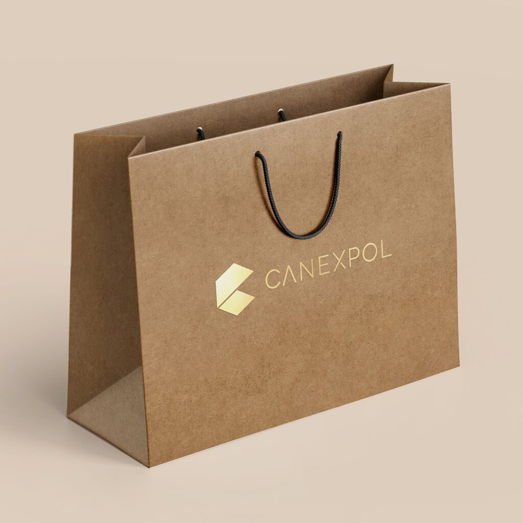 exclusive paper bags with print