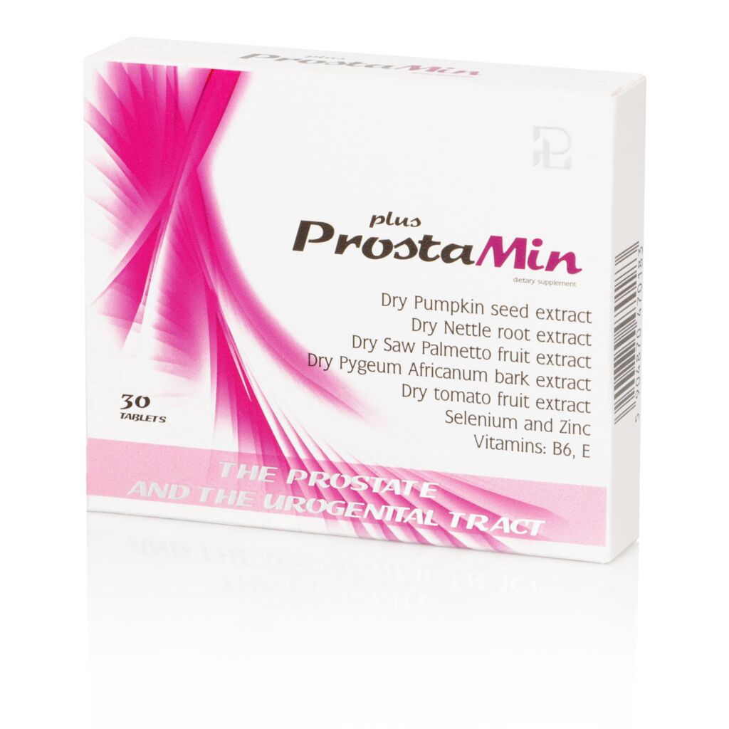 Prostamin plus is recommended for men - to take care of the prostate and the genitourinary system functions.