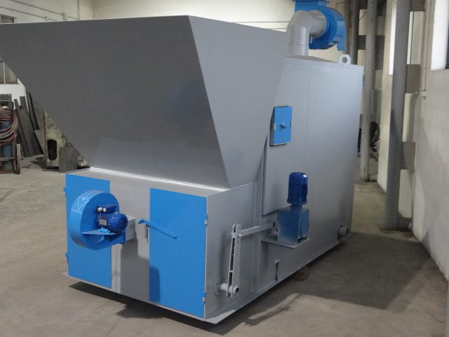 Coal dust boiler