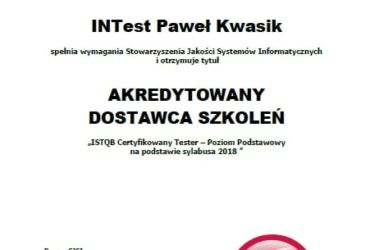 Akredytowany Dostawca Szkoleń