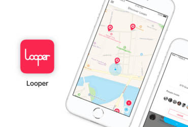 Looper is a Social App (iOS, Android) based on geolocation. Visit the place, create a loop and make new friends!