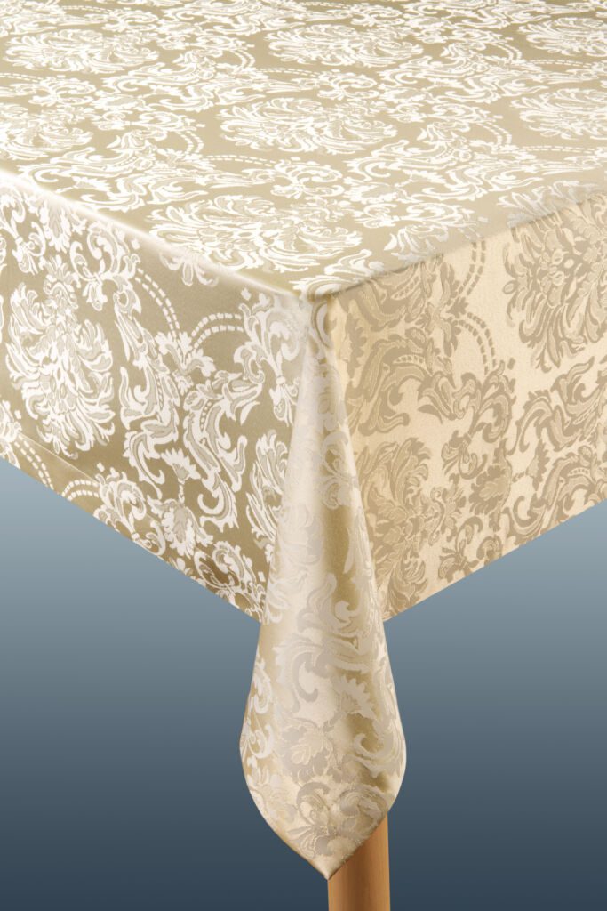 high quality table cloth made from jacquard fabric , 100% PES,  Kedal 6A