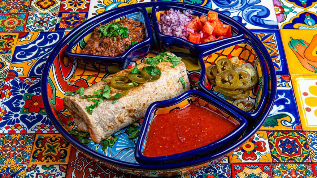 Mexican tiles used for photo session in one of the best Mexican  Restaurants in Warsaw.