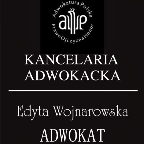 Kancelaria Adwokacka Adwokat Edyta Wojnarowska logo