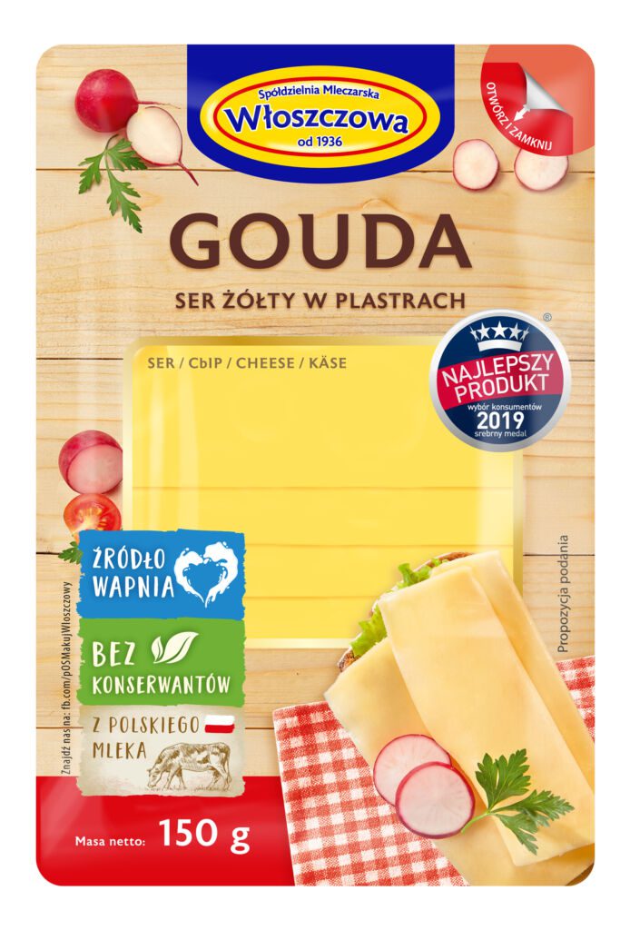 Gouda slices - 150g/ 500g/1 kg