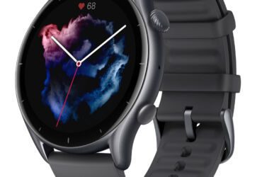 The Amazfit GTR 3 smartwatch is a modern approach to needs. Available in shades of Thunder Black and Moonlight Grey, the