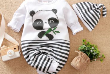 Baby romper of GaGatki brand design.