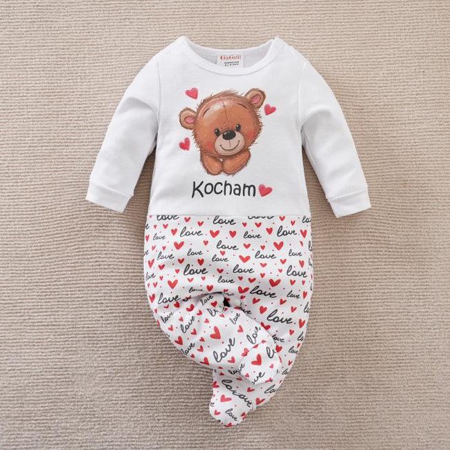 Baby romper of GaGatki brand design.