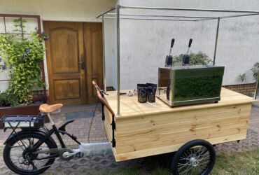 One of the coffee bikes we have produced