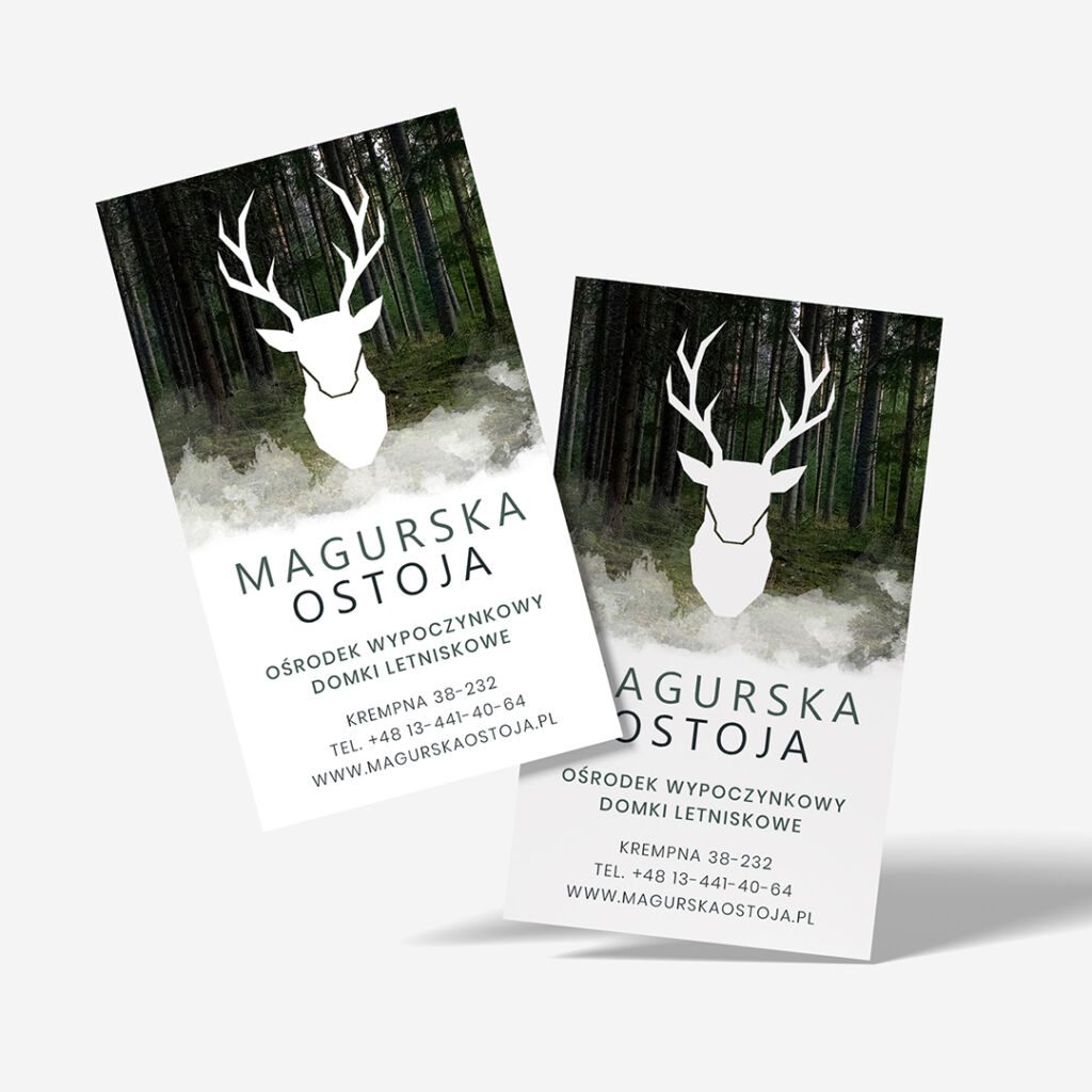 Business card graphic design