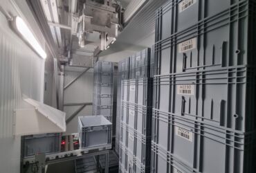 Inside of the horizontal plasma storage