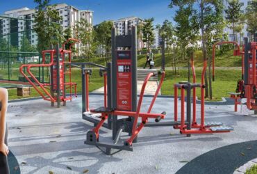 Outdoor gym area - Steel4fit Series