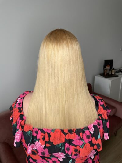 keratin hair straightening