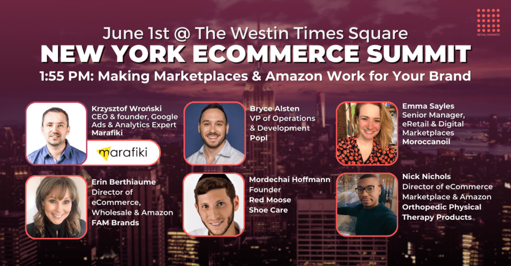 Our CEO Krzysztof Wronski was a moderator at one of the panels at the New York eCommerce Summit 2023.