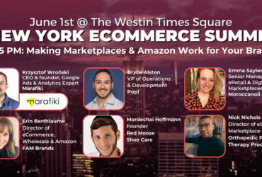 Our CEO Krzysztof Wronski was a moderator at one of the panels at the New York eCommerce Summit 2023.