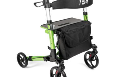 Aluminium 4-wheeled rollator - YOLA