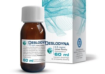 Deslodyna oral solution, 150 ml
1 ml contains 0.5 mg of Desloratadine
