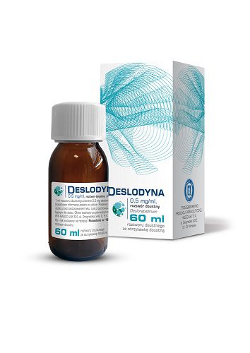 Deslodyna oral solution, 150 ml
1 ml contains 0.5 mg of Desloratadine