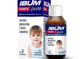 Ibum Forte Pure suspension for children from 3 months 
5 ml contains: Ibuprofen 200 mg