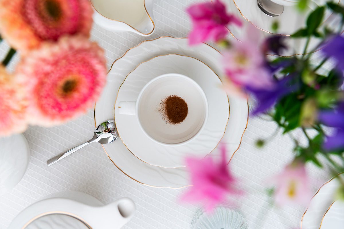 Coffee service with gold