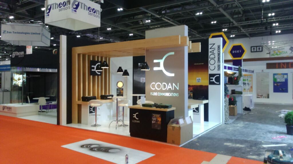 One of many exhibition stands that we have delivered for our Customers.