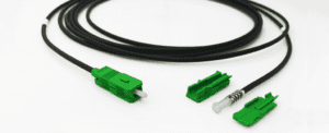 PUSH PULL FTTH DROP PATCHCORD WITH DIVISIBLE CONNECTOR