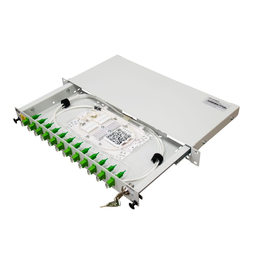 Patchpanel 19 inch for 12