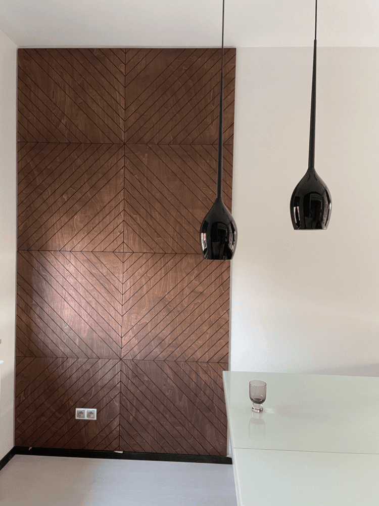 wall decorative panels Quatro Wood 750