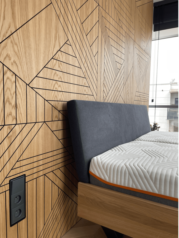 wall decorative panels Quatro Wood 885