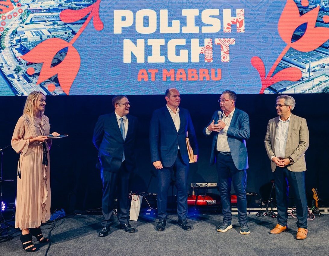 Oficjalne przemówienia na otwarcie wydarzenia Polska Noc na MaBru