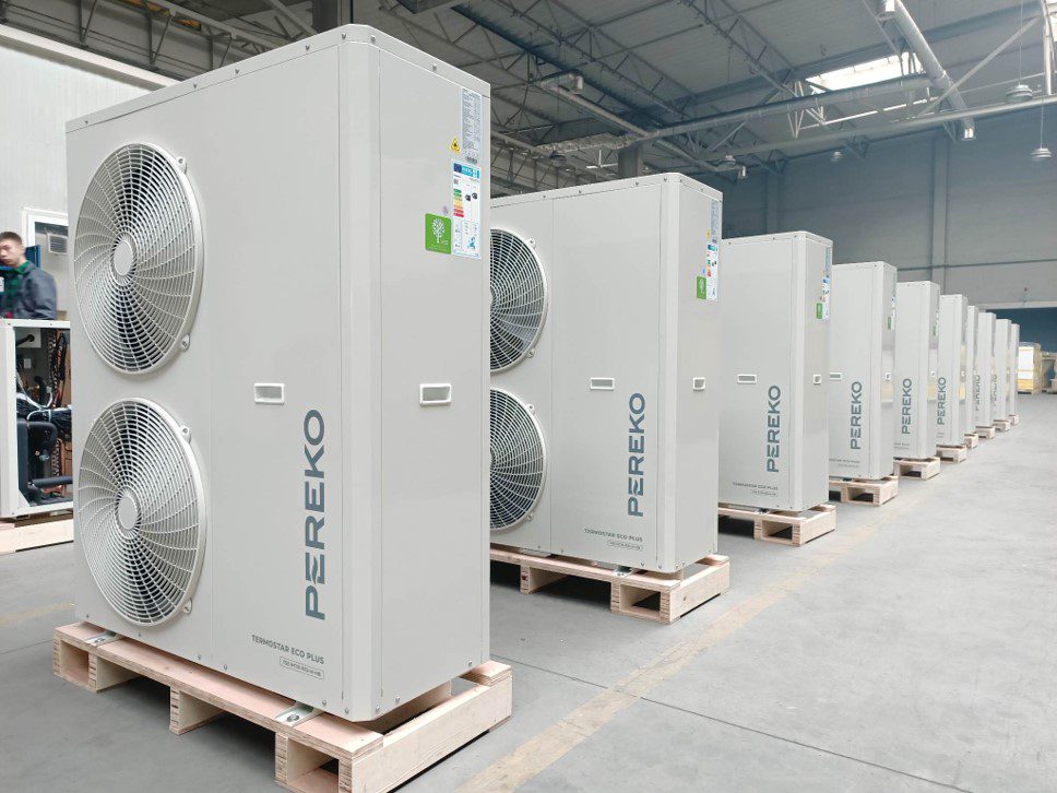 Production - TERMOSTAR ECO and ECO PLUS heat pumps.