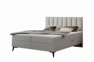 ALLESIO MyBed continental bed with a container for bedding. A wide range of fabrics to choose from.