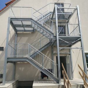 Hot dip galvanized Stairs