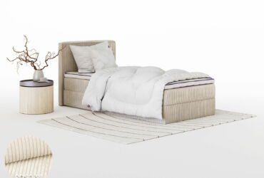 MITTO One Single teenager's upholstered bed