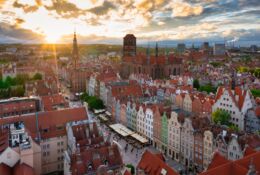 Panorama of Gdansk