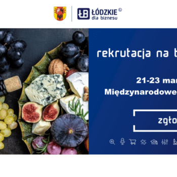 Zapraszamy przedsiębiorstwa z regionu łódzkiego o statusie MŚP do udziału w międzynarodowych targach spożywczych – Targach Polskich Win i Winnic WINO 2024, odbywających się w dniach: 21-23 marca 2024 r. w Poznaniu, na terenie Międzynarodowych Targów Poznańskich.