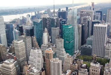 widok na Nowy Jork z góry
