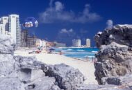 Urokliwa plaża w Meksyku, Cancun