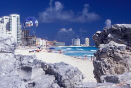 Urokliwa plaża w Meksyku, Cancun