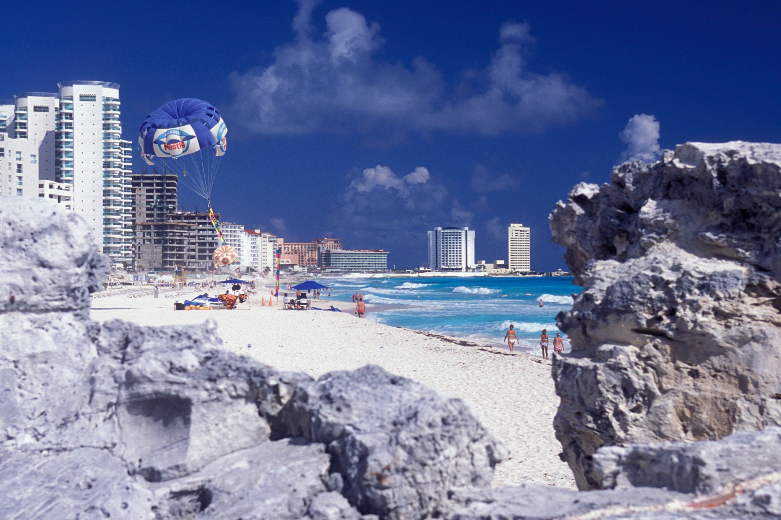 Urokliwa plaża w Meksyku, Cancun