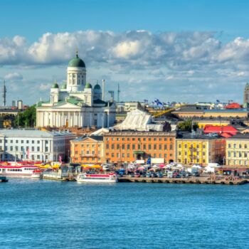 Helsinki - panorama miasta