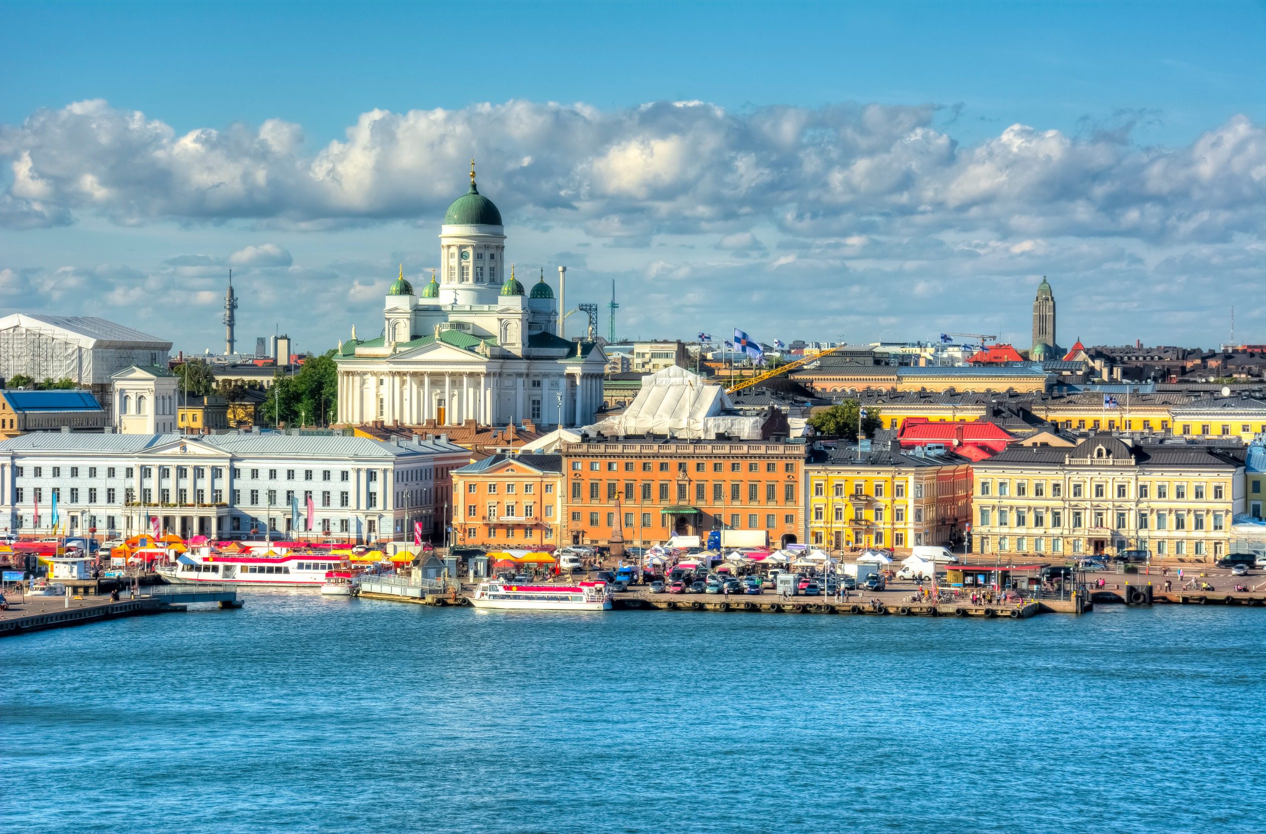 Helsinki - panorama miasta
