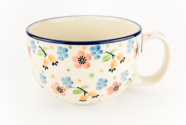 ceramic mug, ceramic cups, unique dinnerware, polish pottery, boleslawiec