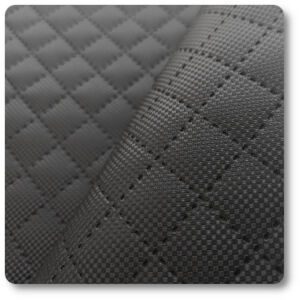 Quilted artificial leather for yacht and motorcycle upholstery - UV filter