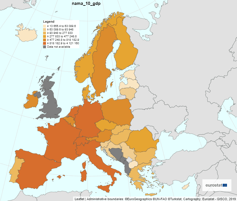 Value of GDP generated in the fourth quarter of 2023 – Eurostat