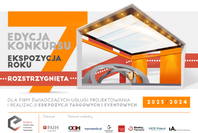 Plakat konkursu Ekspozycja Roku 2023