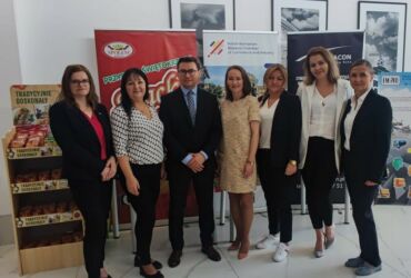 Międzynarodowe Forum Biznesowe w Timiszoarze, dyrektor Izby z uczestnikami delegacji