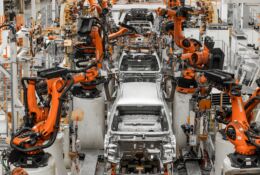 Robots on the production line
